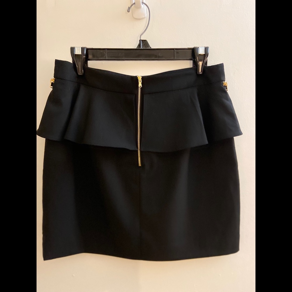 Flare Top Mini skirt- Forever 21- black- size L - Picture 6 of 7